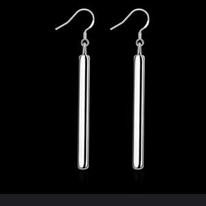 Sterling silver dangle earrings